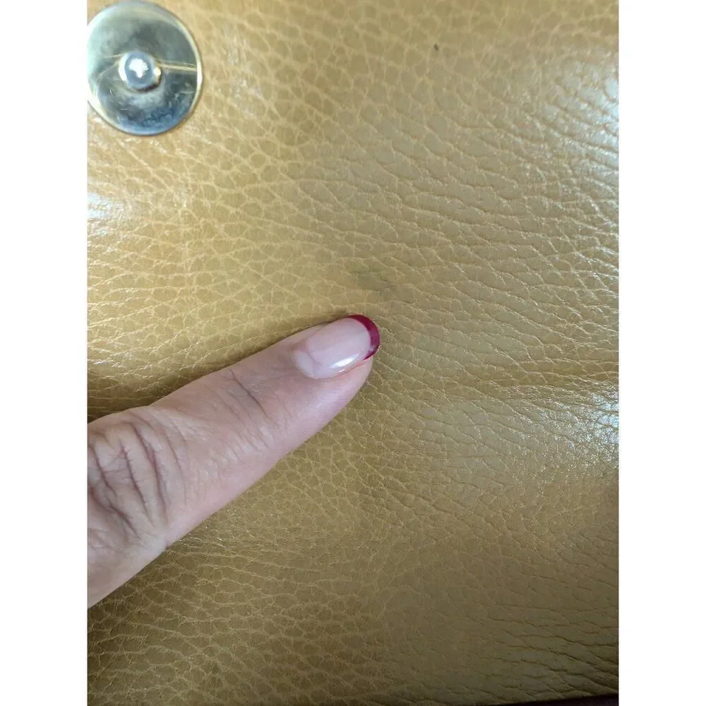 Cartier crossbody bag golden yellow color